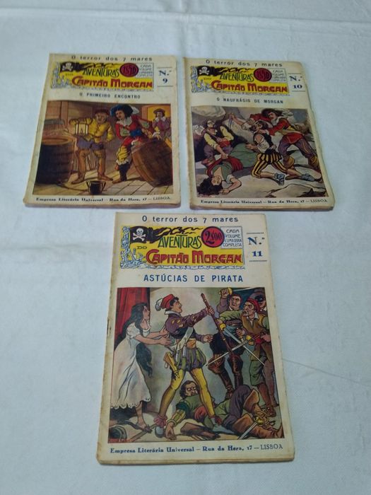 Aventuras do Capitão Morgan Números 9/10/11