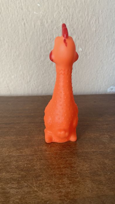 brinquedo de galinha de borracha para animais de estimação,