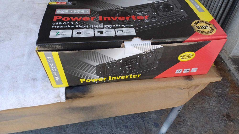 Conversor 12V para 220V Power Inverter  2500W / 5000Watt