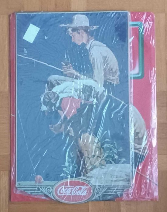 Cartazes metálicos Coca-Cola  (Colecção completa)