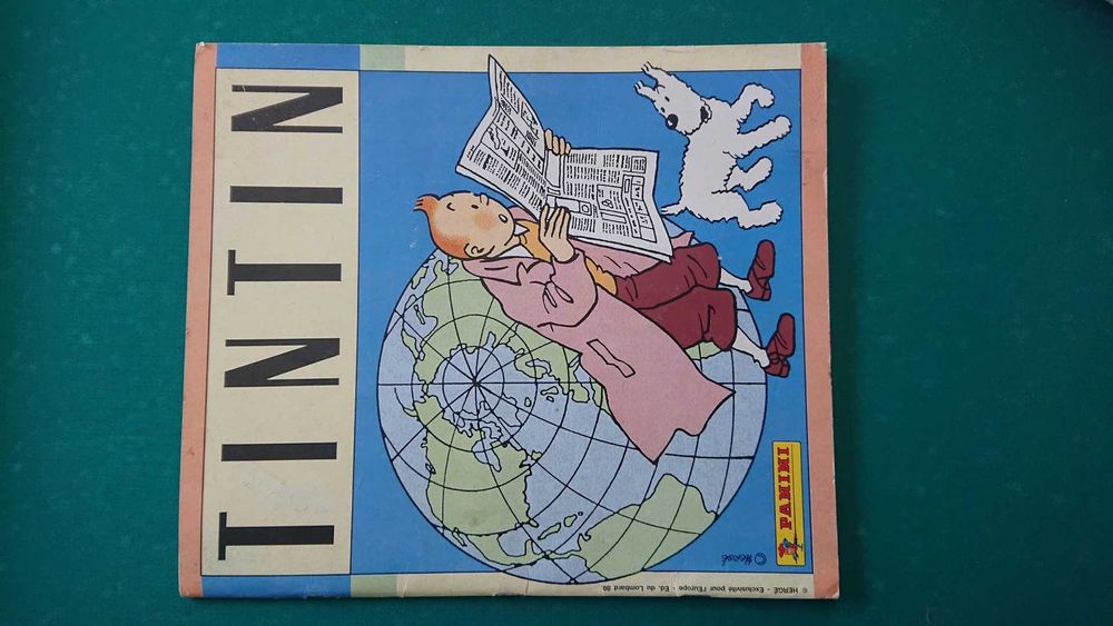 Caderneta Tintin - PANINI