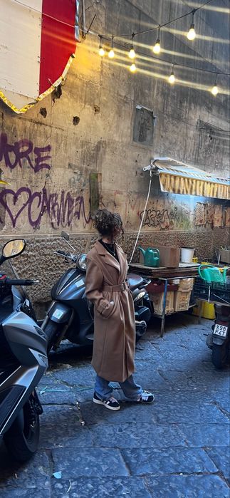 Wysokiej jakości płaszcz z Włoch