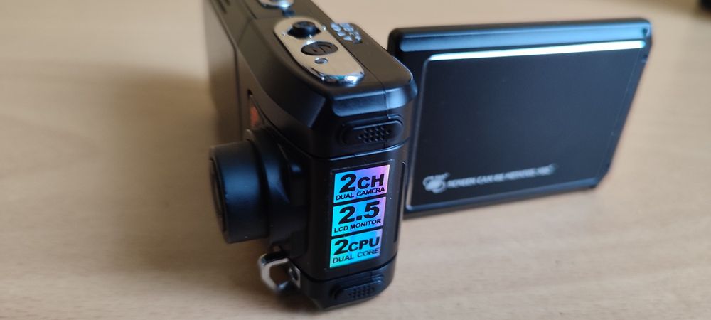 Відеорегістратор на 2 камери,GPS. G- sensor