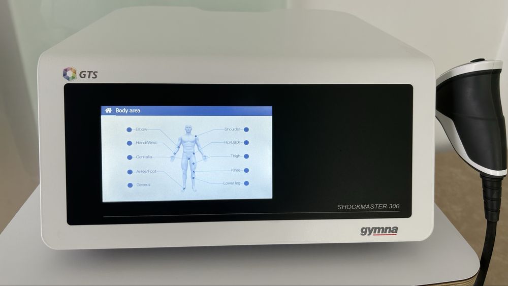 Shockmaster 300 equipamento de ondas de choque com compressor