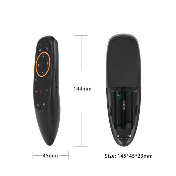 Comando Wireless Air Mouse com microfone Smart TV