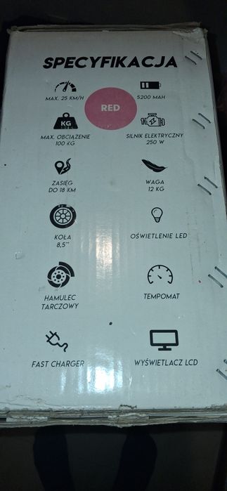 Sprzedam hulejnoga elektryczna