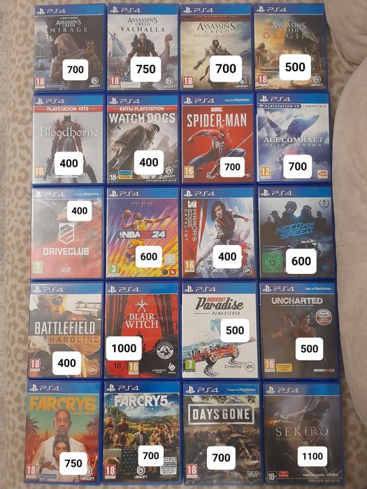 Комплектом або Поштучно диски для playstation