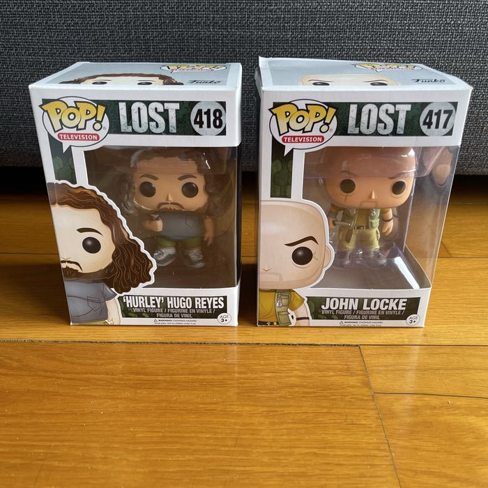 Funko Pop Lost: Hugo Reyes, John Locke