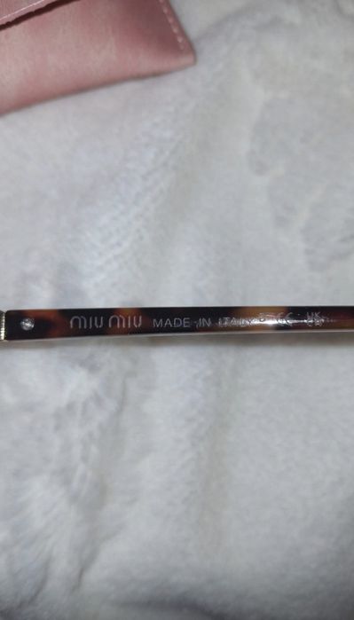 Okulary Miu Miu panterkowe