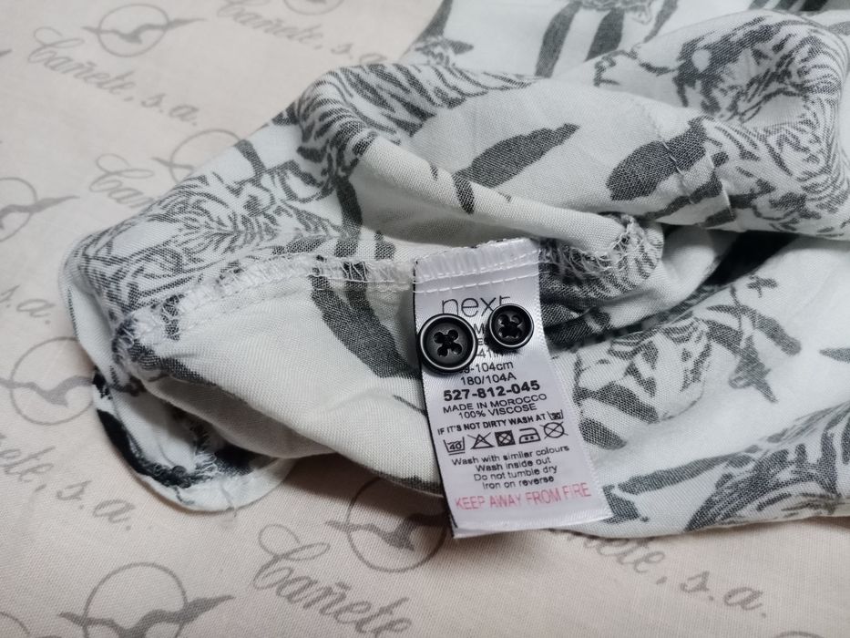 Рубашка Next ESTD 1982 размер М