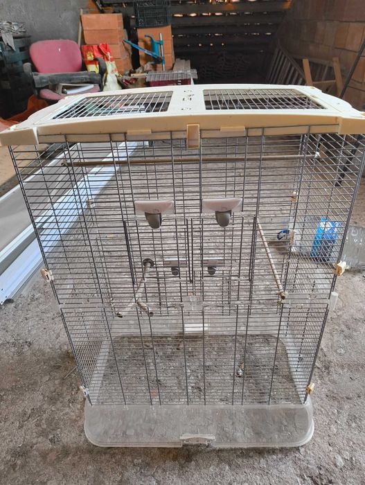 gaiola para aves de médio porte64752337332610121