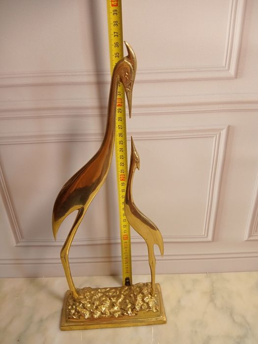 Аисты, бронза, Испания, символ семьи и материнства.