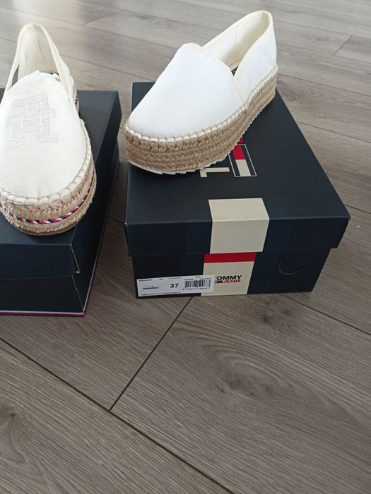 Espadryle na platformie Tommy