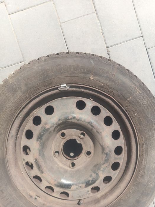 Opony 15 r  z felgami stalowymi OPEL 5x110
