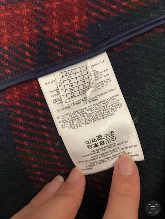 Нове жіноче вовняне пальто бренду Brooks Brothers. Оригінал, США