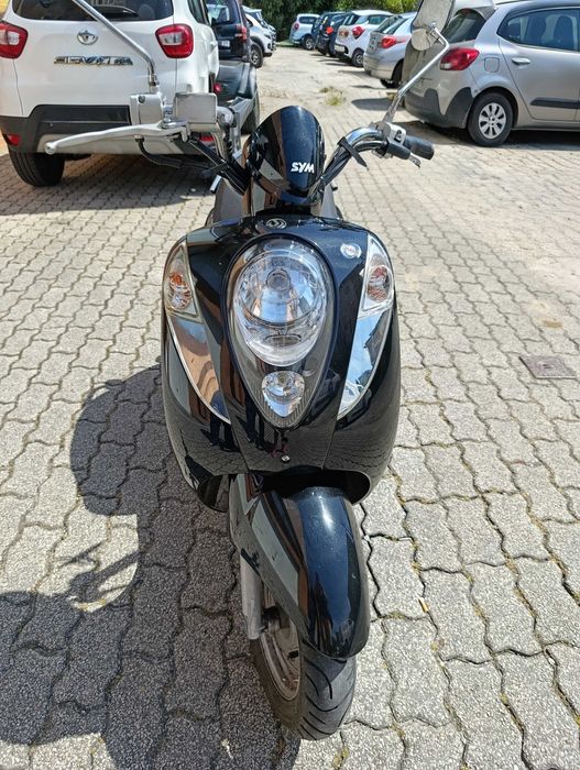 Scooter Sym, Myo 50, como nova, apenas com 2057KM.
