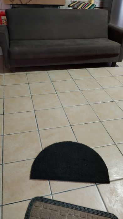 Sofá cama de três lugares