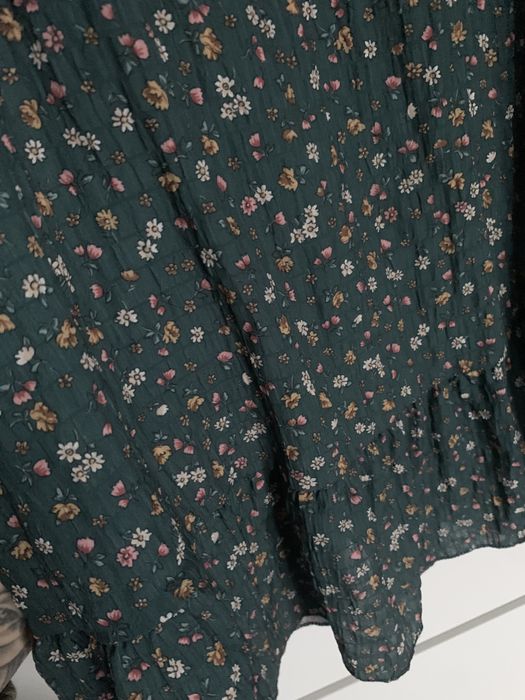 Sukienka plisowana kwiaty uniwersalna