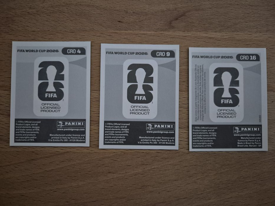 Cromos Mundial 2026 - Craques  Croácia