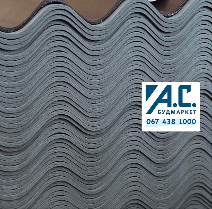 Шифер 8ми хвильовий безазбестовий 1750 х1130х5,8! Новинка! Краща ціна!