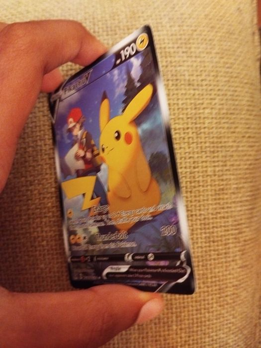 Pikachu V Art Model