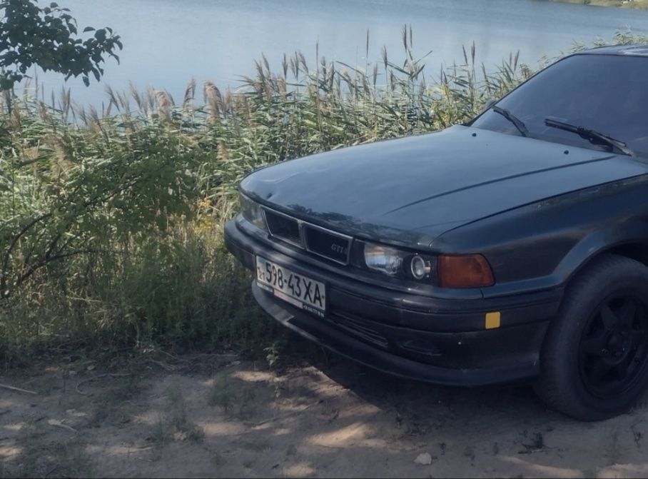 Мицубиси галант 6 на ходу