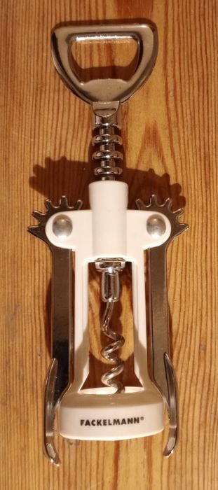 Korkociąg & otwieracz do butelek Fackelmann