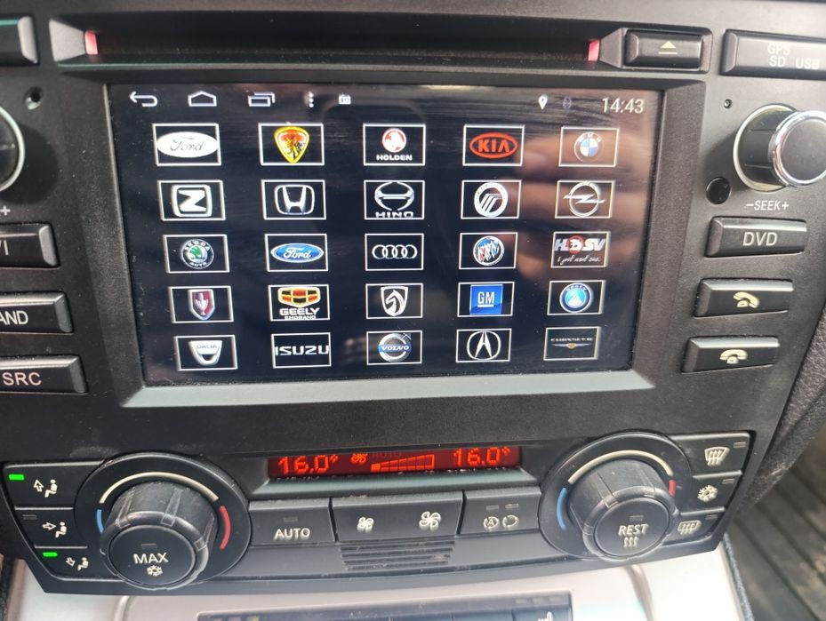 BMW E90 radio 2din android