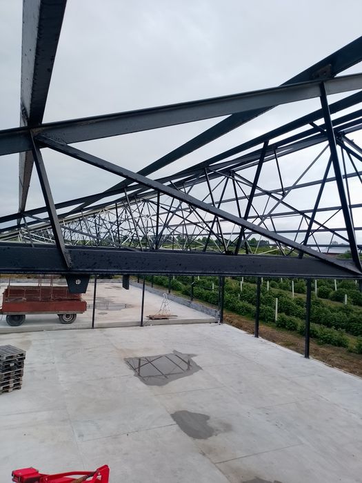 Konstrukcja stalowa dachu