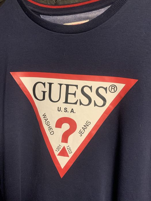 Кофта guess биг лого