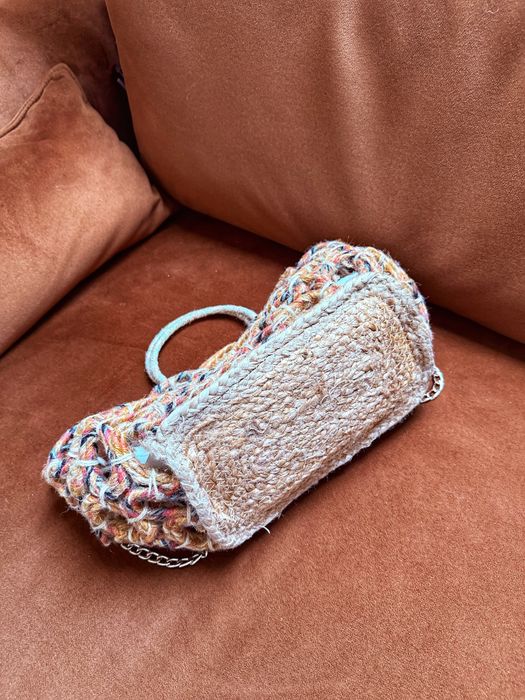Torebks zara boho koszyk letnia multikolor nowa