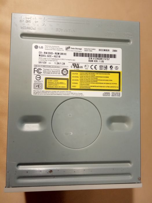 CD-ROM ,  DVD-ROM ,LG GCC-4521B   (рабочий)
