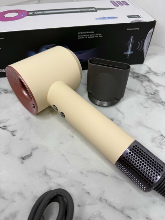 Новинка! Фен Super Hair Dryer 1 насадка Ceramic Pink Sakura — замовляй