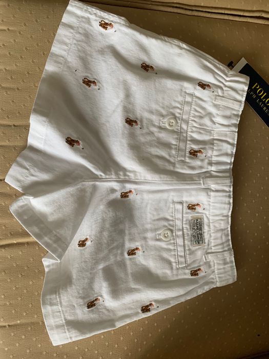 Ralph Lauren - Calções menina 8 anos - NOVOS com etiqueta