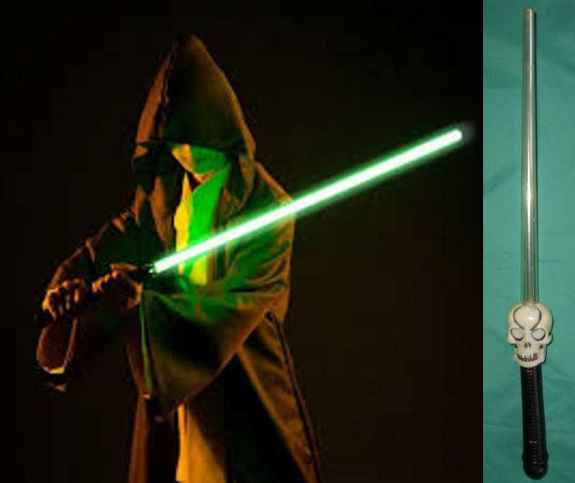 Световой меч джедая звездные войны с рукояткой черепа, 8 режимов: 490 ...