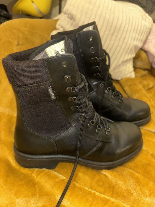Bota special force couro tecido novas