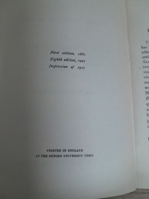 Livro,didatico  raro 1925 "Anglo Saxon"Henry Sweet