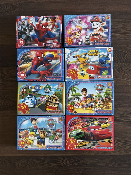 Продам пазли в ідеальному стані