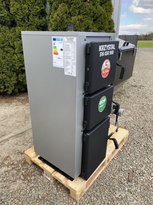 Kocioł Piec CO Pell-Eko TECHNIX 19 kW na ekogroszek pellet drewno – SV200 5 Klasa Ecodesign