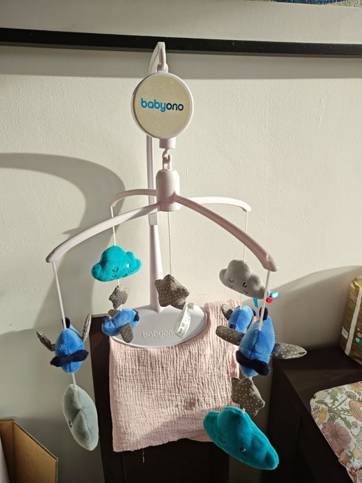 Karuzela z pozytywką nad łóżeczko niemowlęce BabyOno