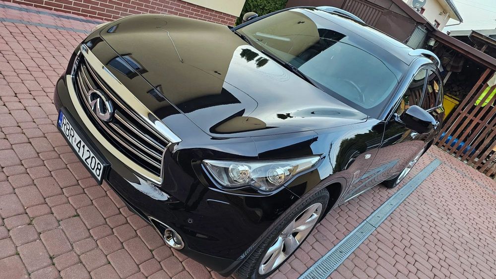 Infiniti FX 3.0d S Premium 238KM mapa na 300KM bezwypadkowy BDB Film Zamiana Sanok