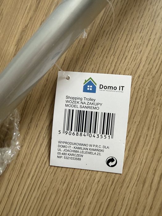 Torba na zakupy Sanremo 45l NOWA