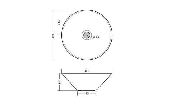 Vendo Lavatório de pousar