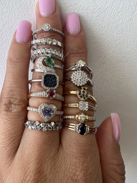 Золотые кольца с бриллиантами на любой вкус 585 проба