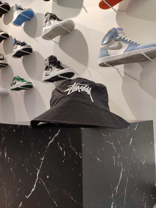 帽子 Nike x Stussy Bucket Hat Black Nike X Stussy Bucket Hat Black Stussy Big Stock Bucket Hat