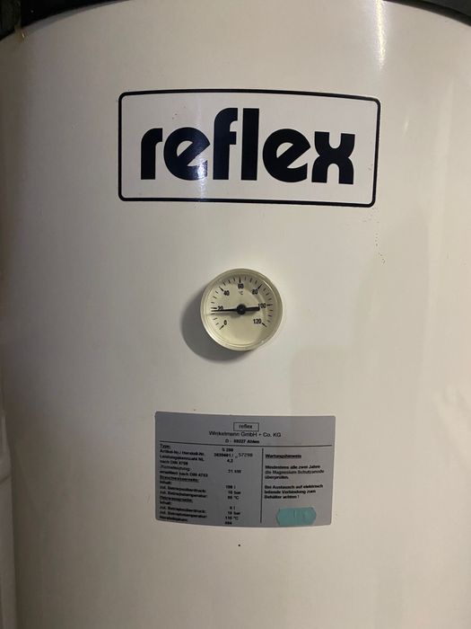 Acumulador de agua quente 200L Reflex