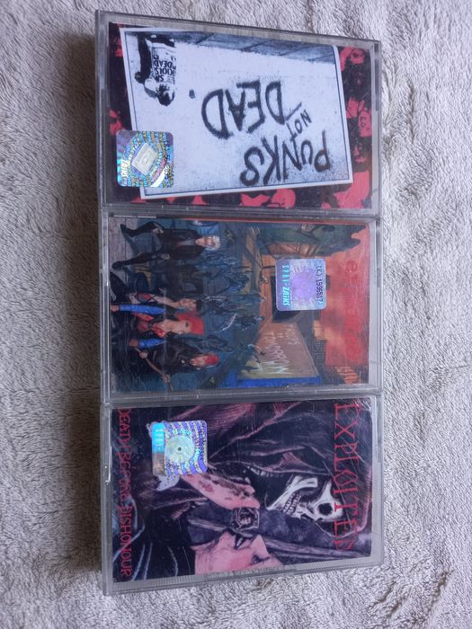 Zestaw kaset magnetofonowych-The Exploited UNIKAT