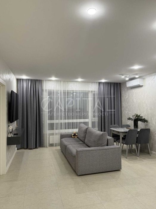 Оренда сучасної 2-кім квартири 80м2 Голосіївська White line