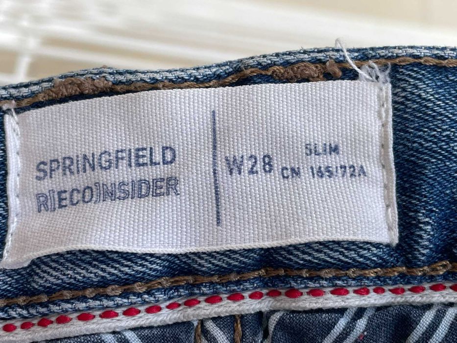 Calções de ganga Springfield