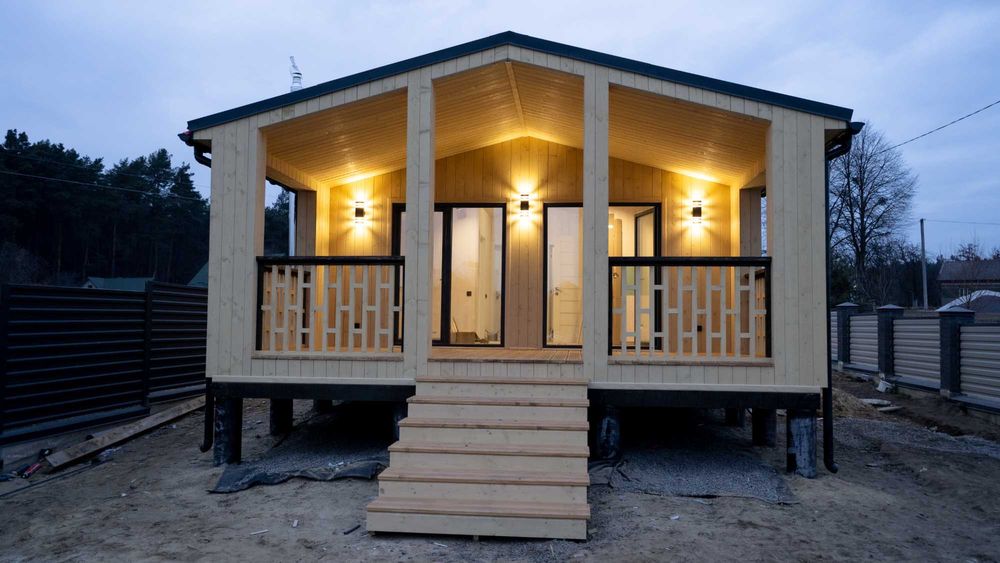 за 3 місяці ‼️Мобільний будинок для життя. Встановлення за 1 день